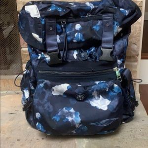 Rare print LuLulemon backpack